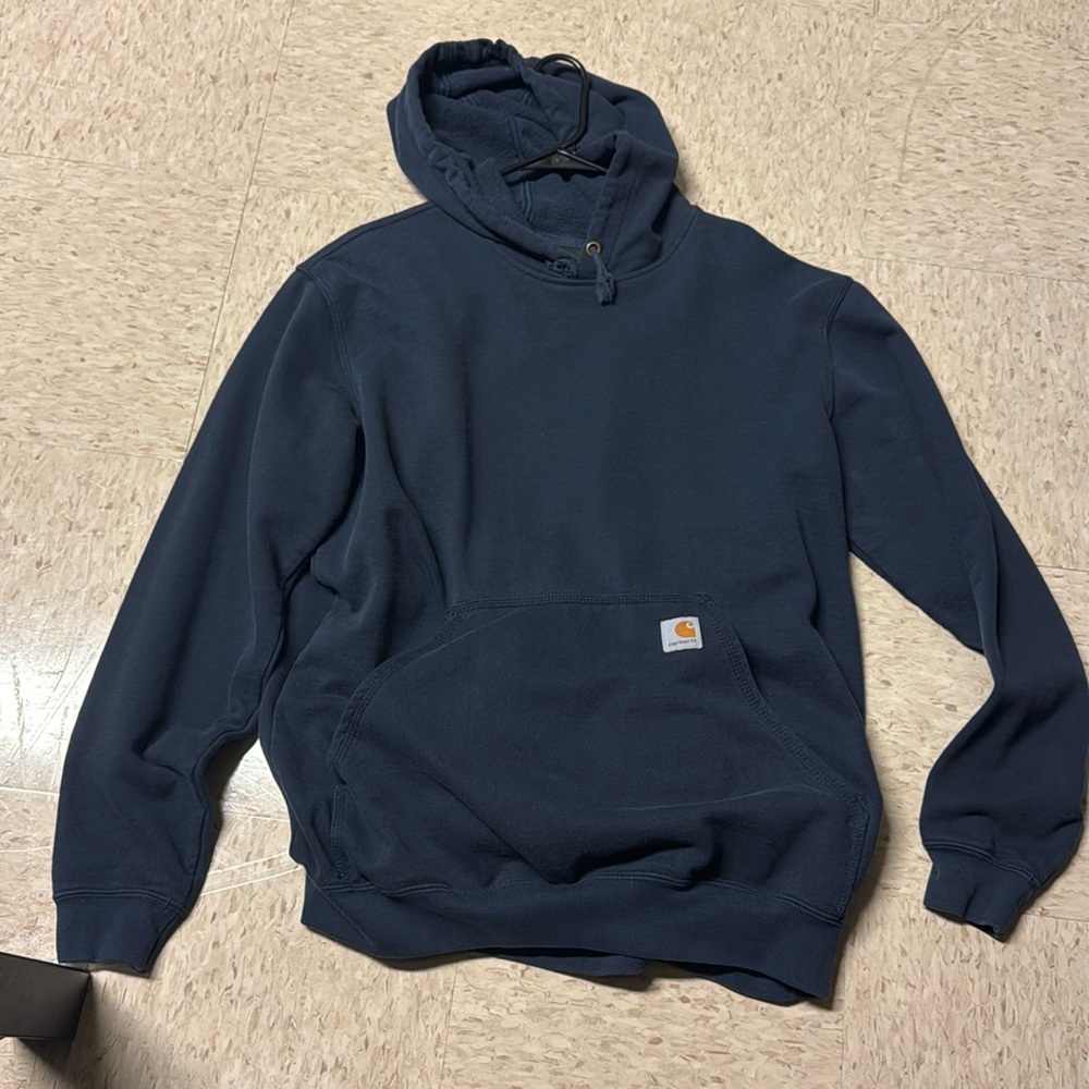 Carhartt hoodie loose fit dark blue